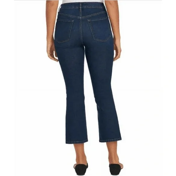 NWT Chaps Jeans Mid Rise Crop Kick - Picture 3 of 3